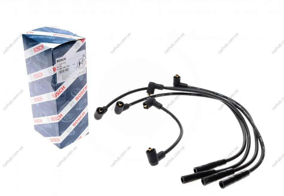 Проводи запалювання Lada 110/111/Samara 87-06 (високовольтні) (к-кт) BOSCH 0 986 356 726 (фото 1)