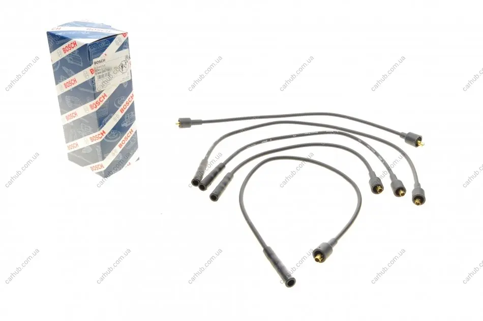 Комплект проводів запалювання OPEL ASCONA B, ASCONA C, KADETT D, KADETT E, MANTA B, MONZA A, REKORD E, VECTRA B SKODA 105,120 1.0-2.2 09.75-07.02 BOSCH 0 986 356 741 (фото 1)