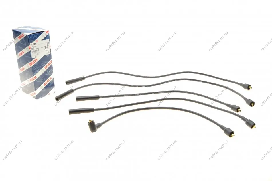 Проводи запалювання Ford Transit 77-92 (к-кт) (високовольтні) (DIN/SAE, 8мм) 0 986 356 868 BOSCH 0 986 356 868 (фото 1)
