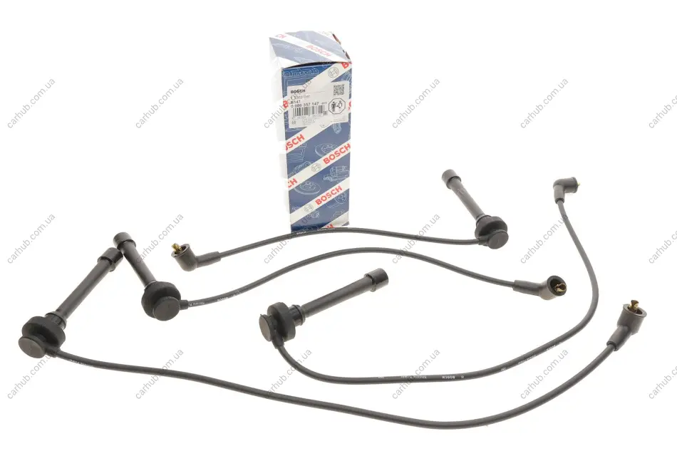 Проводи запалювання Mitsubishi Lancer II/IV/V 1.6 79-03 (к-кт) BOSCH 0 986 357 147 (фото 1)