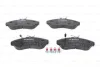 Комплект гальмівних колодок передн, CITROEN JUMPER I, JUMPER II FIAT DUCATO PEUGEOT BOXER 1.9D-2.8D 02.94-09.09 BOSCH 0 986 424 031 (фото 7)