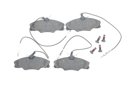 Колодки гальмівні (передні) Peugeot 406 95-04 (+датчик) BOSCH 0 986 424 227