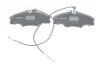 Колодки гальмівні (передні) Peugeot 406 95-04 (+датчик) BOSCH 0 986 424 227 (фото 5)