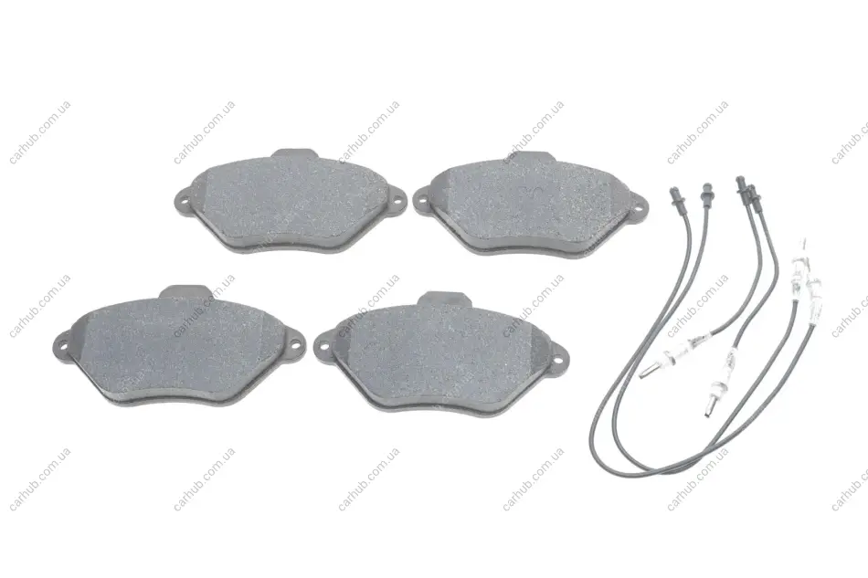 Колодки гальмівні (передні) Citroen Xantia 93-03 (з датчиками) BOSCH 0 986 424 278 (фото 1)