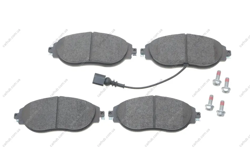 Колодки гальмівні (передні) Audi A3/Skoda Octavia III/VW Passat/Golf 13- (з датчиком) BOSCH 0 986 424 285 (фото 1)