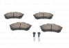 Колодки гальмівні (передні) Mitsubishi Carisma 95-06 0 986 424 370 BOSCH 0986424370 (фото 6)