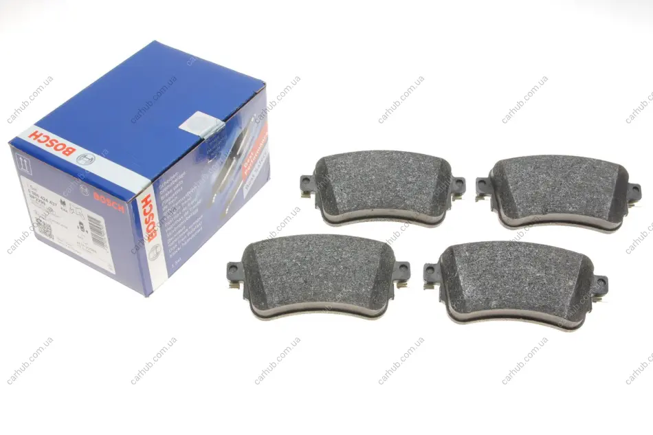 Комплект гальмівних колодок задн, CITROEN JUMPY III, SPACETOURER FIAT SCUDO, ULYSSE OPEL VIVARO C, ZAFIRA LIFE PEUGEOT EXPERT, TRAVELLER TOYOTA PROACE, PROACE VERSO 1.5D-Electric 02.16- BOSCH 0 986 424 437 (фото 1)