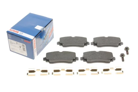 Комплект гальмівних колодок передн, MERCEDES A (W168) 1.4/1.6/1.7D 07.97-08.04 BOSCH 0 986 424 470