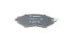 Комплект гальмівних колодок передн, CHEVROLET AVEO / KALOS, EPICA, EVANDA DAEWOO EVANDA, LANOS, LEGANZA, NUBIRA 1.4-2.0 02.97- BOSCH 0 986 424 474 (фото 3)
