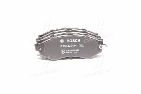 Тормозные колодки (передние) Chevrolet Epica 05-/Daewoo Nubira/Leganza 97-/Rezzo 00- BOSCH 0 986 424 474