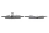 Комплект гальмівних колодок передн, OPEL ASTRA G, ZAFIRA A SAAB 900 II, 9-3, 9-5 1.6-3.0D 07.93-12.09 BOSCH 0 986 424 488 (фото 3)