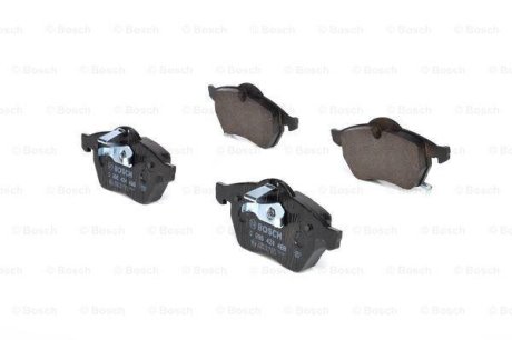 Колодки гальмівні (передні) Opel Astra G 99-02 0 986 424 488 BOSCH 0986424488