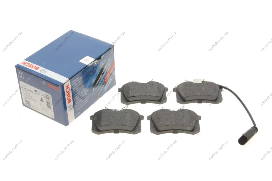 Комплект гальмівних колодок задн, FORD GALAXY I, GALAXY MK I SEAT ALHAMBRA VW SHARAN 1.8-2.8 03.95-03.10 BOSCH 0 986 424 559 (фото 1)