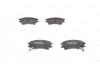 Комплект гальмівних колодок передн, HYUNDAI ATOS 1.0 02.98-03.02 BOSCH 0 986 424 575 (фото 2)