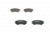 Комплект гальмівних колодок передн, HYUNDAI ATOS 1.0 02.98-03.02 BOSCH 0 986 424 575 (фото 4)