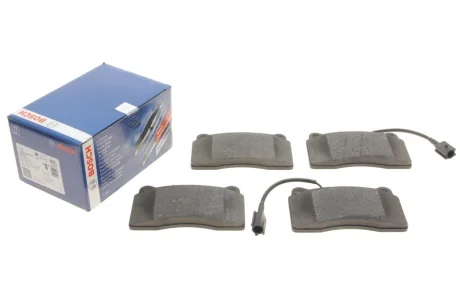Колодки гальмівні (передні) Alfa Romeo 159/166/Spider 98-11 (Brembo) BOSCH 0 986 424 577