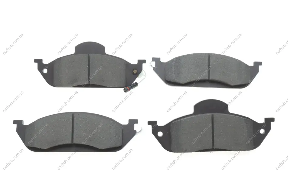 Комплект гальмівних колодок передн, MERCEDES M (W163) 2.3-4.3 02.98-06.05 BOSCH 0 986 424 611 (фото 1)