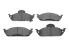 Комплект гальмівних колодок передн, MERCEDES M (W163) 2.3-4.3 02.98-06.05 BOSCH 0 986 424 611 (фото 1)