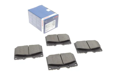 Колодки гальмівні (передні) Toyota Land Cruiser 100 98-07/Prado 02-10/Lexus LX 98-08 BOSCH 0 986 424 640
