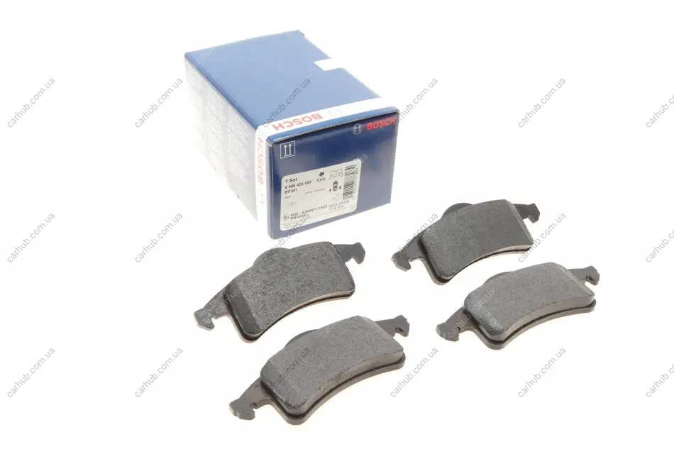 Колодки гальмівні (задні) Jeep Grand Cherokee II 99-05 BOSCH 0 986 424 665 (фото 1)