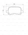 Комплект гальмівних колодок передн, TOYOTA COROLLA, PASEO, STARLET 1.3/1.5/1.6 05.95-02.00 BOSCH 0 986 424 692 (фото 1)