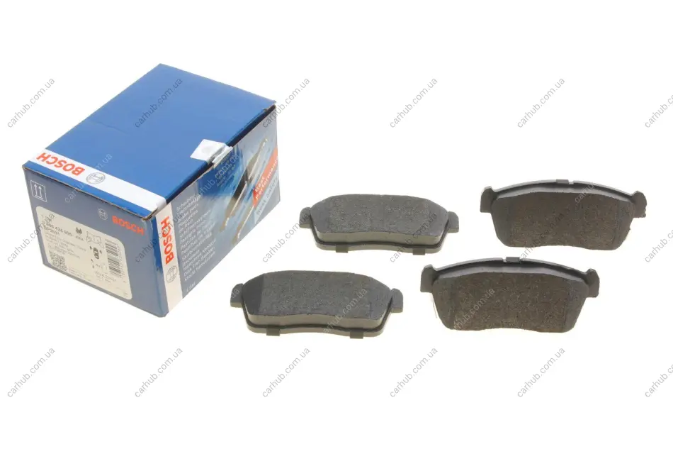 Колодки гальмівні (передні) Chevrolet Cruze 00-08/Subaru Justy 07-/Suzuki Ignis 00-/Nissan Pixo 09- BOSCH 0 986 424 695 (фото 1)