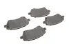Комплект гальмівних колодок передн, TOYOTA COROLLA, COROLLA VERSO 1.4-2.0D 05.97-03.08 BOSCH 0 986 424 735 (фото 12)