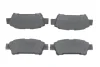 Комплект гальмівних колодок задн, TOYOTA ALPHARD I, AVENSIS VERSO, ISIS, NOAH/VOXY, PREVIA II, SIENNA 1.8-3.5 02.00-08.14 BOSCH 0 986 424 762 (фото 1)