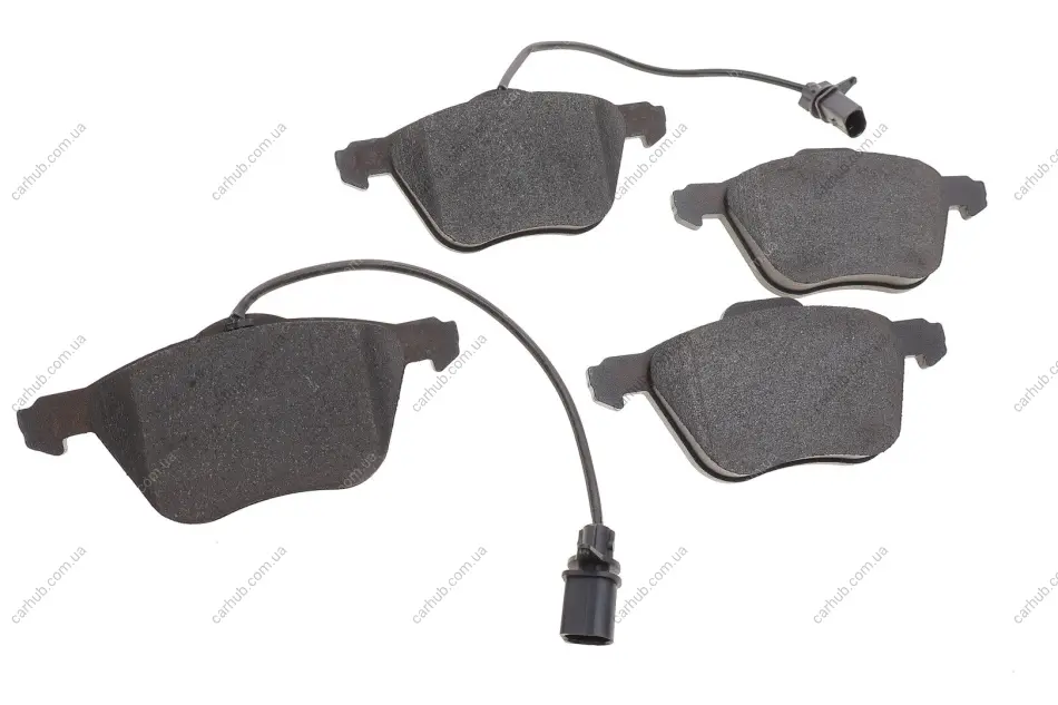 Комплект гальмівних колодок передн, FORD GALAXY I, GALAXY MK I SEAT ALHAMBRA VW CALIFORNIA T4 CAMPER, SHARAN, TRANSPORTER T4 1.8-2.8 07.90-03.10 BOSCH 0 986 424 777 (фото 1)