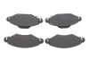 Комплект гальмівних колодок передн, TOYOTA COROLLA VERSO, YARIS, YARIS VERSO 1.0-2.0D 08.99-11.05 BOSCH 0 986 424 788 (фото 1)