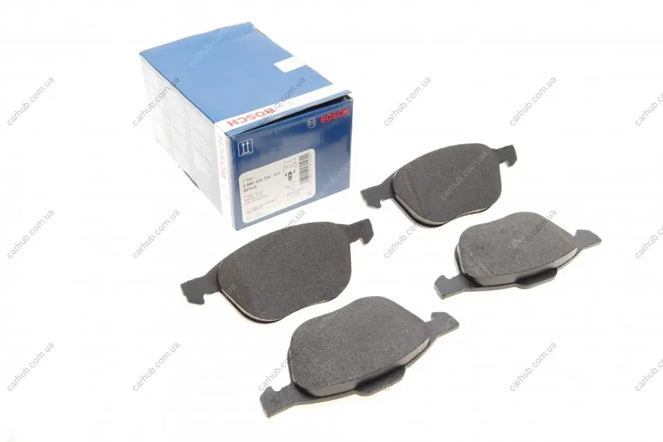 Комплект гальмівних колодок (передніх) Ford Focus II-III/Kuga/Connect/Mazda 3/5/Volvo C30/C70/S40 03- BOSCH 0 986 424 794 (фото 1)
