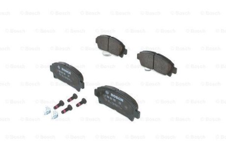 Колодки гальмівні (передні) Toyota Avensis 97-03 0 986 424 799 BOSCH 0986424799