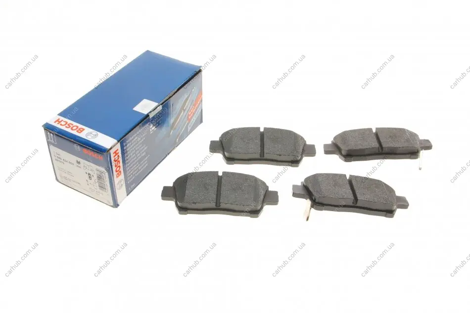 Колодки гальмівні (передні) Toyota Corolla 01-08/Prius 03-09/Yaris 99-05 BOSCH 0 986 424 803 (фото 1)