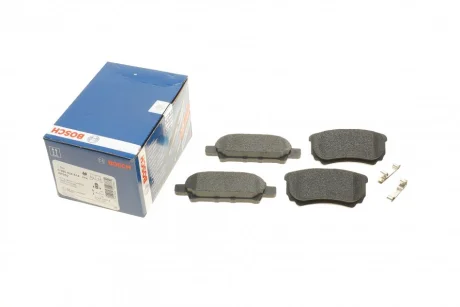 Колодки гальмівні (задні) Mitsubishi Outlander/Lancer 1.3-2.4 01- (Akebono) BOSCH 0 986 424 814