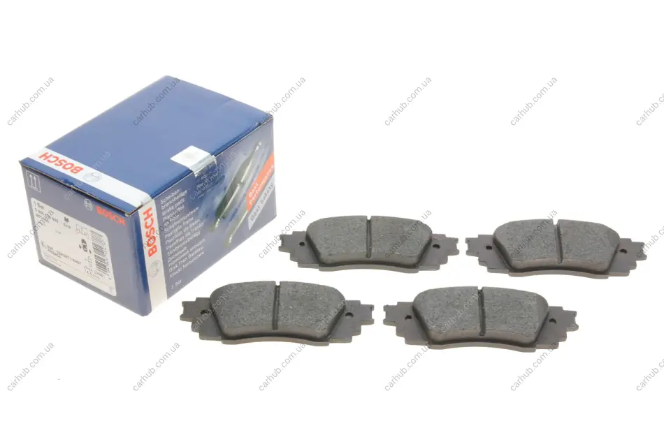 Колодки гальмівні (задні) Toyota C-HR 16--/Rav4 18-/Lexus RX 15- BOSCH 0 986 424 840 (фото 1)