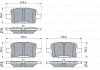 Фото 1 - тормозные колодки, дисковые BOSCH 0986424870 Тормозные колодки, дисковые BOSCH 0986424870 (фото 1)