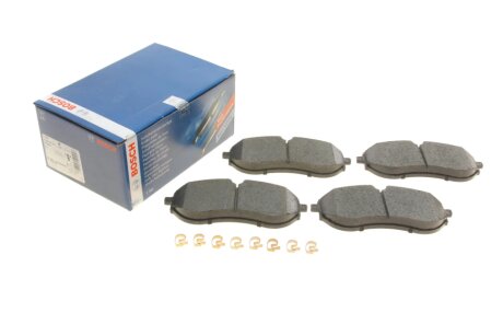 Фото дисковые колодки переднi BOSCH 0 986 424 931 ДИСКОВЫЕ КОЛОДКИ ПЕРЕДНI BOSCH 0 986 424 931