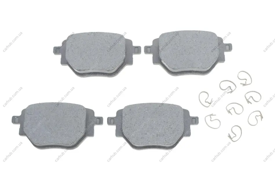 Колодки гальмівні (задні) Citroen C4 Cactus 14-/C-Elysee/Peugeot 301 12-/2008/Opel Corsa F 19- BOSCH 0 986 424 988 (фото 1)