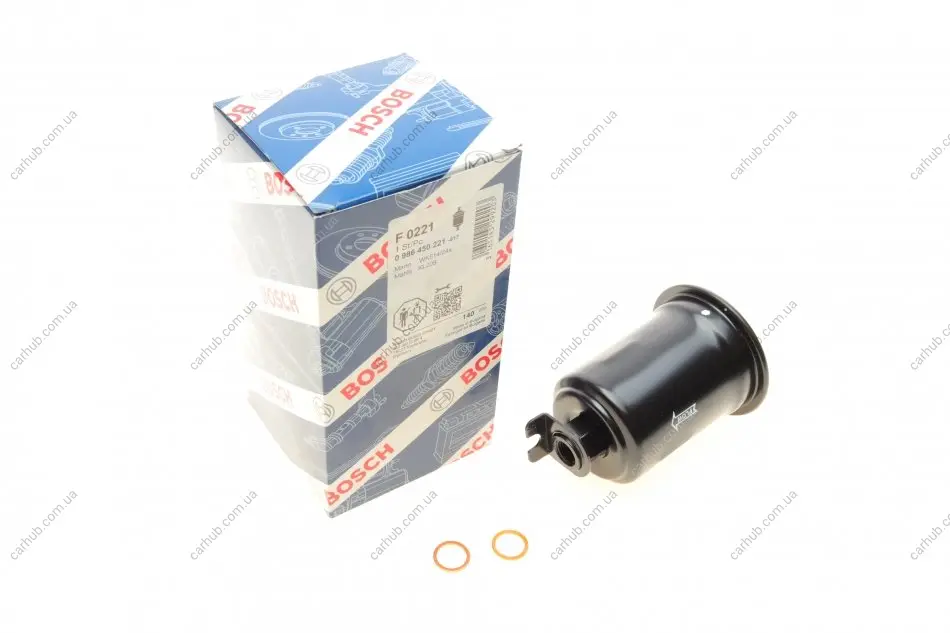 Фільтр паливний Toyota Rav4 2.0 4WD 94-00 BOSCH 0 986 450 221 (фото 1)