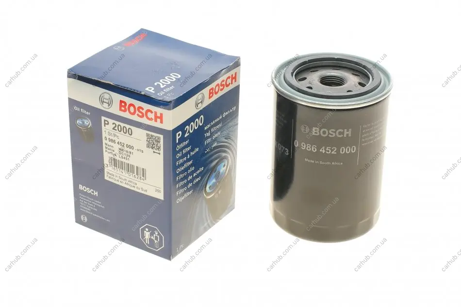 Фільтр масляний Toyota Hiace/Hilux -98 BOSCH 0 986 452 000 (фото 1)