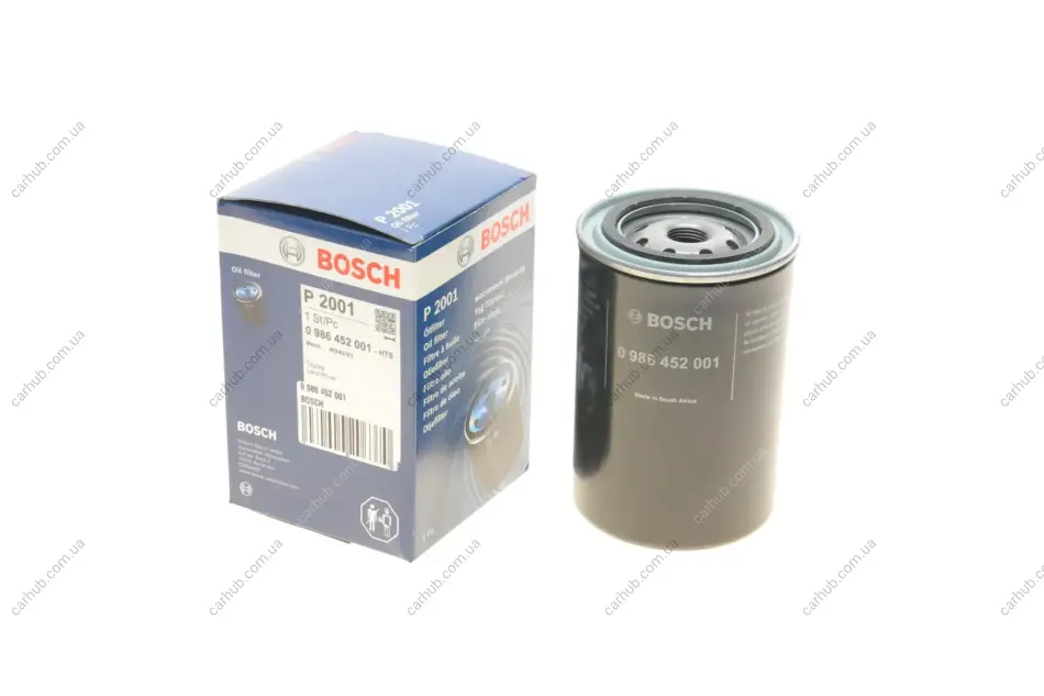 Фільтр масляний Land Rover Range Rover 3.5/3.9/4.3 -94 BOSCH 0 986 452 001 (фото 1)