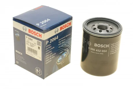 Фільтр масляний Mazda 626 2.0 D 87-97/ Suzuki Grand Vitara 2.0TD 94-03 BOSCH 0 986 452 064