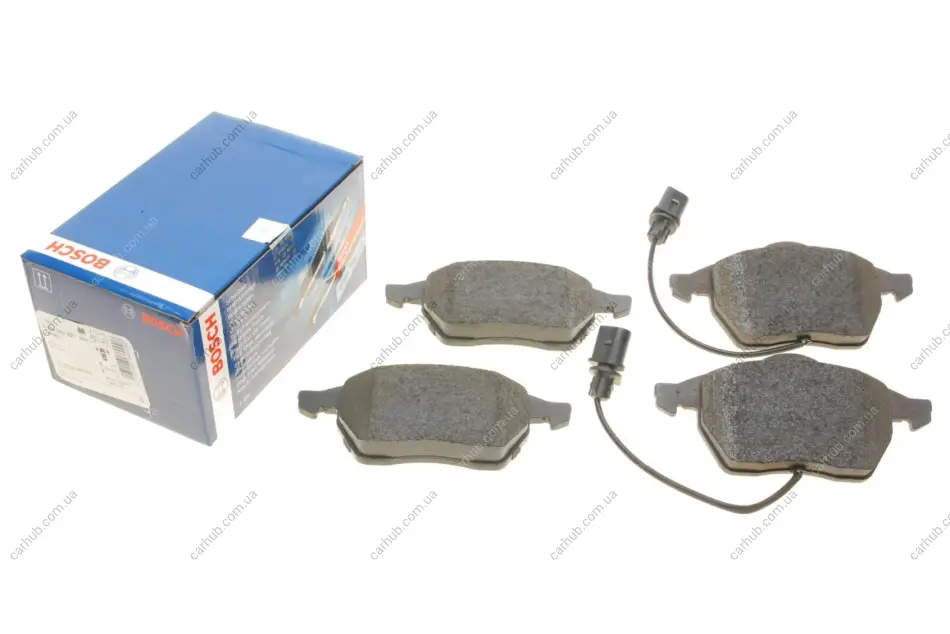 Колодки гальмівні (передні) Audi 100 90-94/Audi A6 94-97 (+датчики) BOSCH 0 986 460 937 (фото 1)