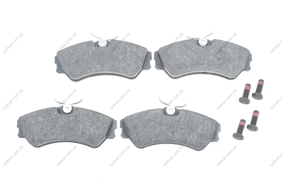 Комплект гальмівних колодок передн, VW CALIFORNIA T4 CAMPER, TRANSPORTER T4 1.8-2.5D 07.90-06.03 BOSCH 0 986 460 941 (фото 1)