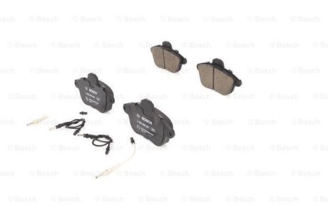 Колодки гальмівні (передні) Peugeot 605 89-99 (+датчики) 0 986 460 951 BOSCH 0986460951