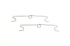 Комплект гальмівних колодок передн, VW CALIFORNIA T4 CAMPER, TRANSPORTER T4 1.8-2.8 07.90-06.03 BOSCH 0 986 460 954 (фото 6)