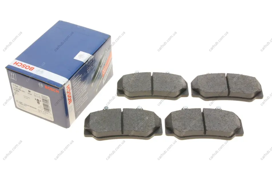Колодки гальмівні (передні) Volvo 740/760/780/940/960 -98 BOSCH 0 986 460 961 (фото 1)