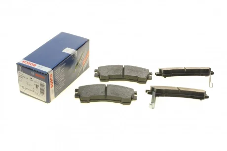 Колодки гальмівні (передні) Mazda 626 IV/V 91-02/MX-6 92-97/Ford USA Probe 93-98 BOSCH 0 986 460 975