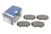 Комплект гальмівних колодок передн, VOLVO 440, 460, 480 1.6-2.0 04.86-12.96 BOSCH 0 986 460 989 (фото 1)