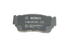 Комплект гальмівних колодок передн, NISSAN 100NX, SUNNY III 1.4/1.6/2.0D 03.90-05.95 BOSCH 0 986 460 997 (фото 6)